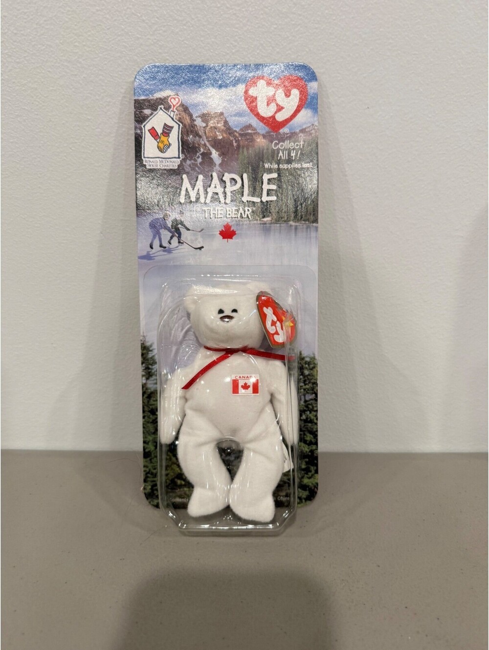 Ty Maple Bear Plush Collectible